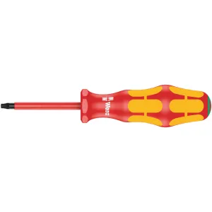 Wera 167 i VDE Insulated screwdriver for TORX screws, TX 9 x 80 mm