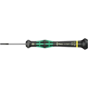 Wera 2035 Screwdriver for slotted screws for electronic applications, 0.50 x 3 x 80 mm