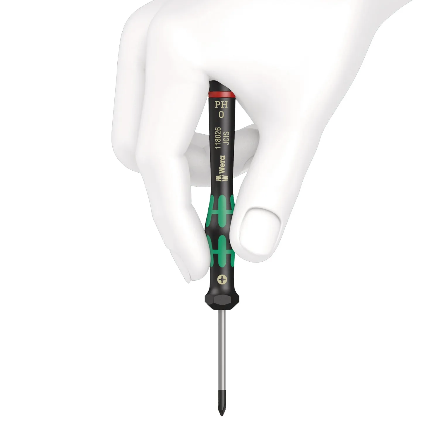 Wera 2052 Ball end hexagon screwdriver for electronic applications, 2 x 60 mm