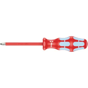 Wera 3162 i PH VDE Insulated screwdriver for Phillips screws, stainless, PH 2 x 100 mm