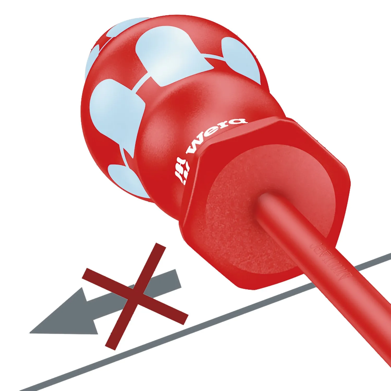 Wera 3167 i VDE-insulated TORX screwdriver, stainless steel, TX 30 x 100 mm