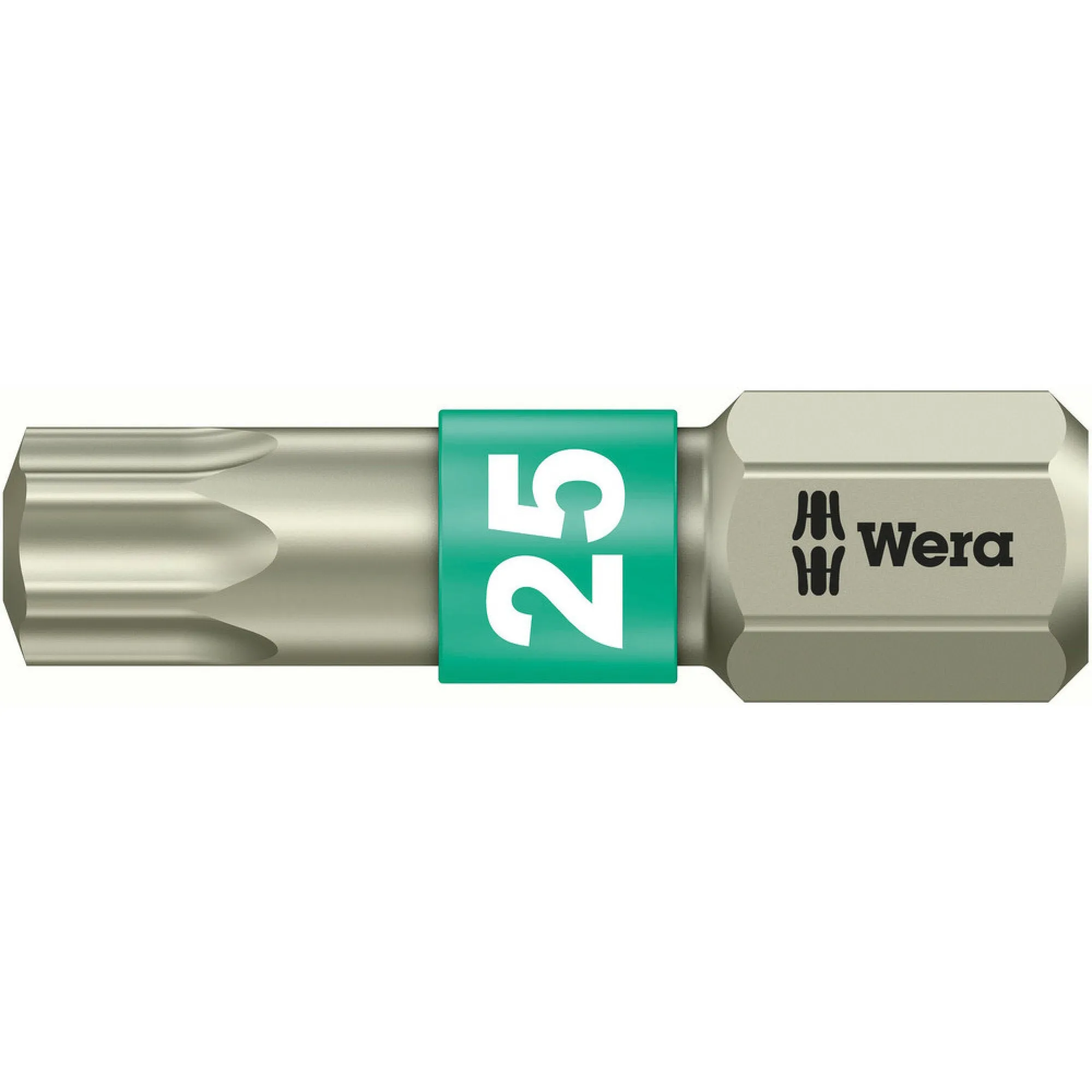 Wera 3867/1 TS TORX bits, stainless, TX 15 x 25 mm