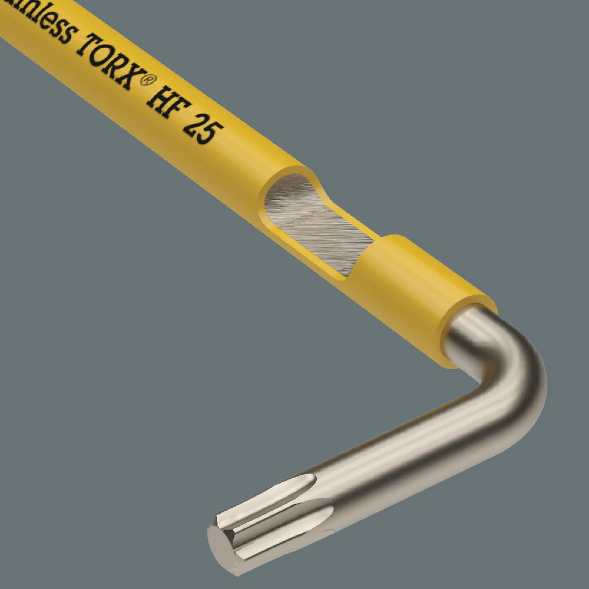 Wera 3967 SXL HF TORX L-key Multicolour with holding function, long, stainless, TX 20 x 137 mm