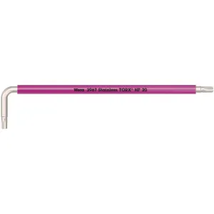 Wera 3967 SXL HF TORX L-key Multicolour with holding function, long, stainless, TX 20 x 137 mm