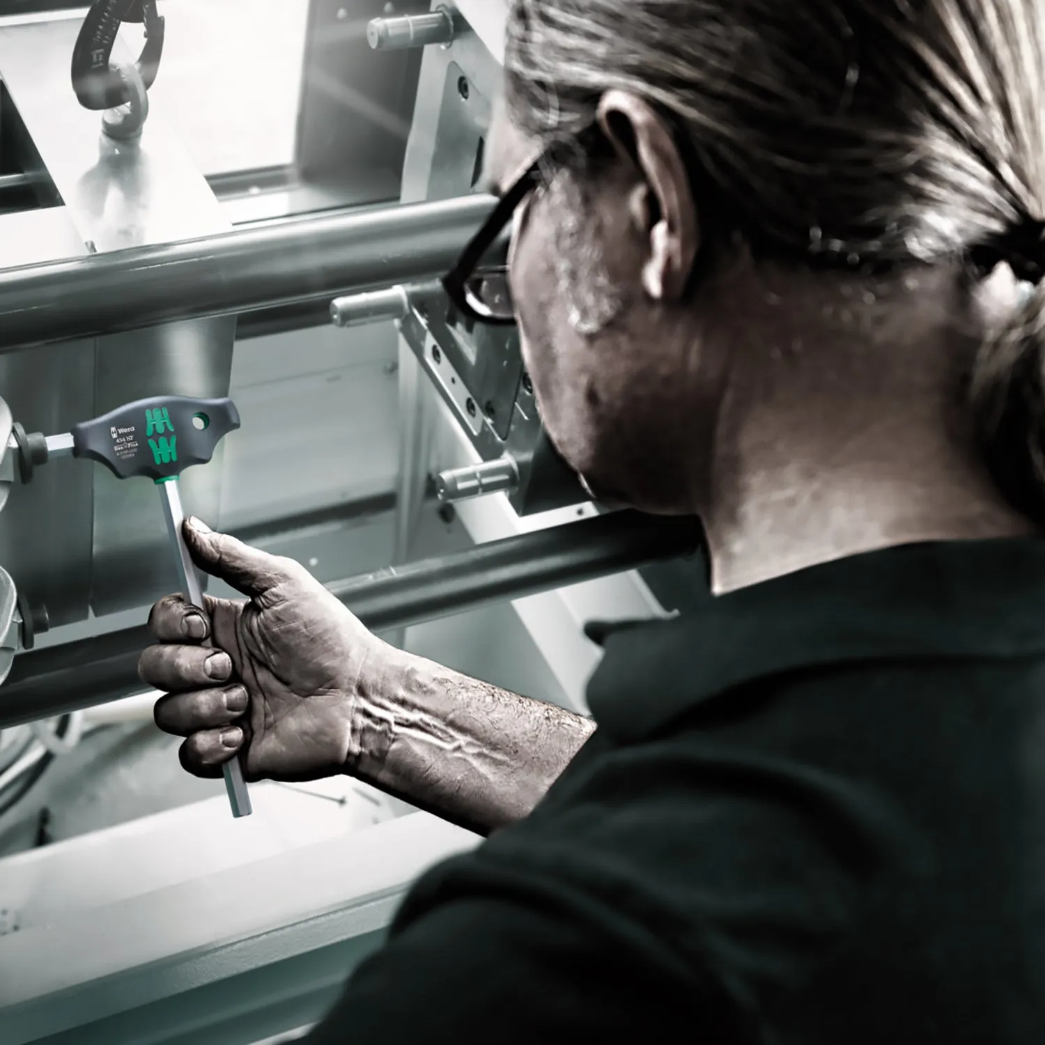 Wera 467 TORX HF T-handle screwdriver with holding function, TX 6 x 100 mm