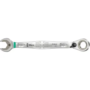 Wera 6001 Joker Switch Ratcheting combination wrenches, with switch lever, imperial, 9/16" x 187 mm