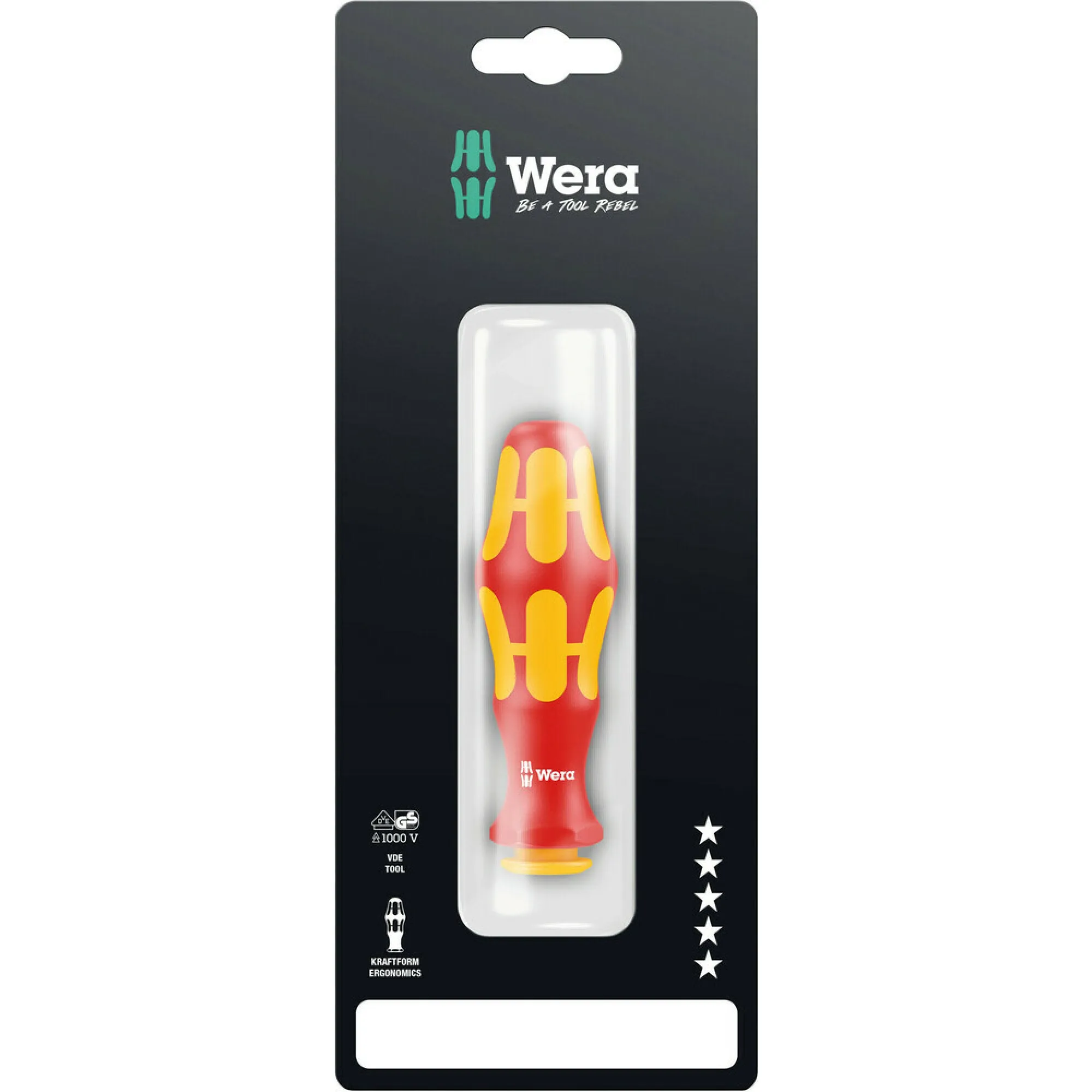 Wera 817 VDE Kraftform blade-holding handle, 9 x 98 mm
