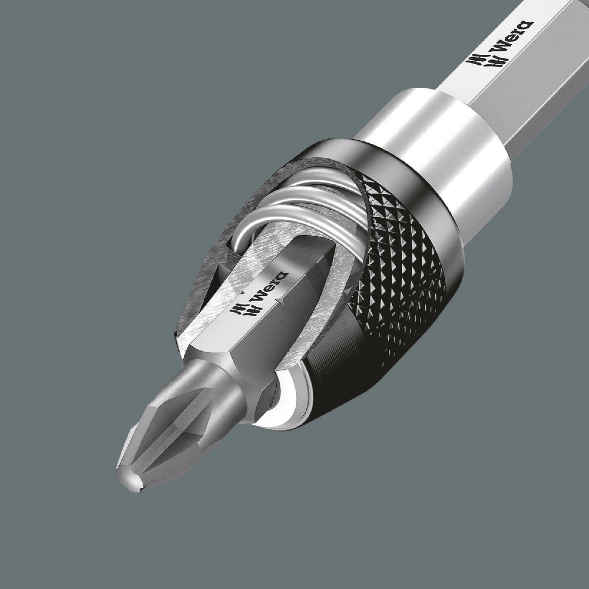 Wera 830 Vario bit holder adaptor, 1/4" x 165 mm