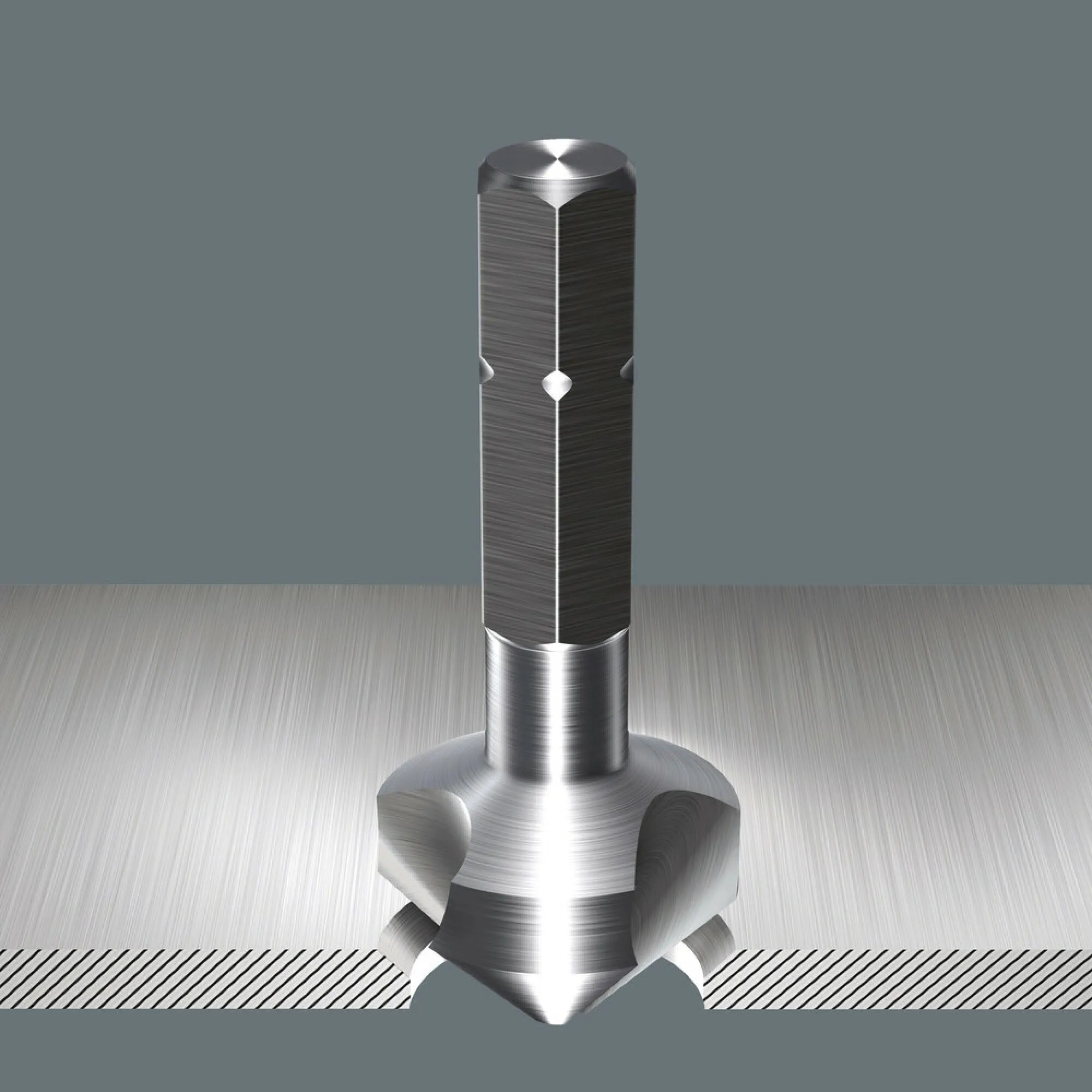 Wera 846 3-flute Countersink Bit, 8.30 x 31 mm