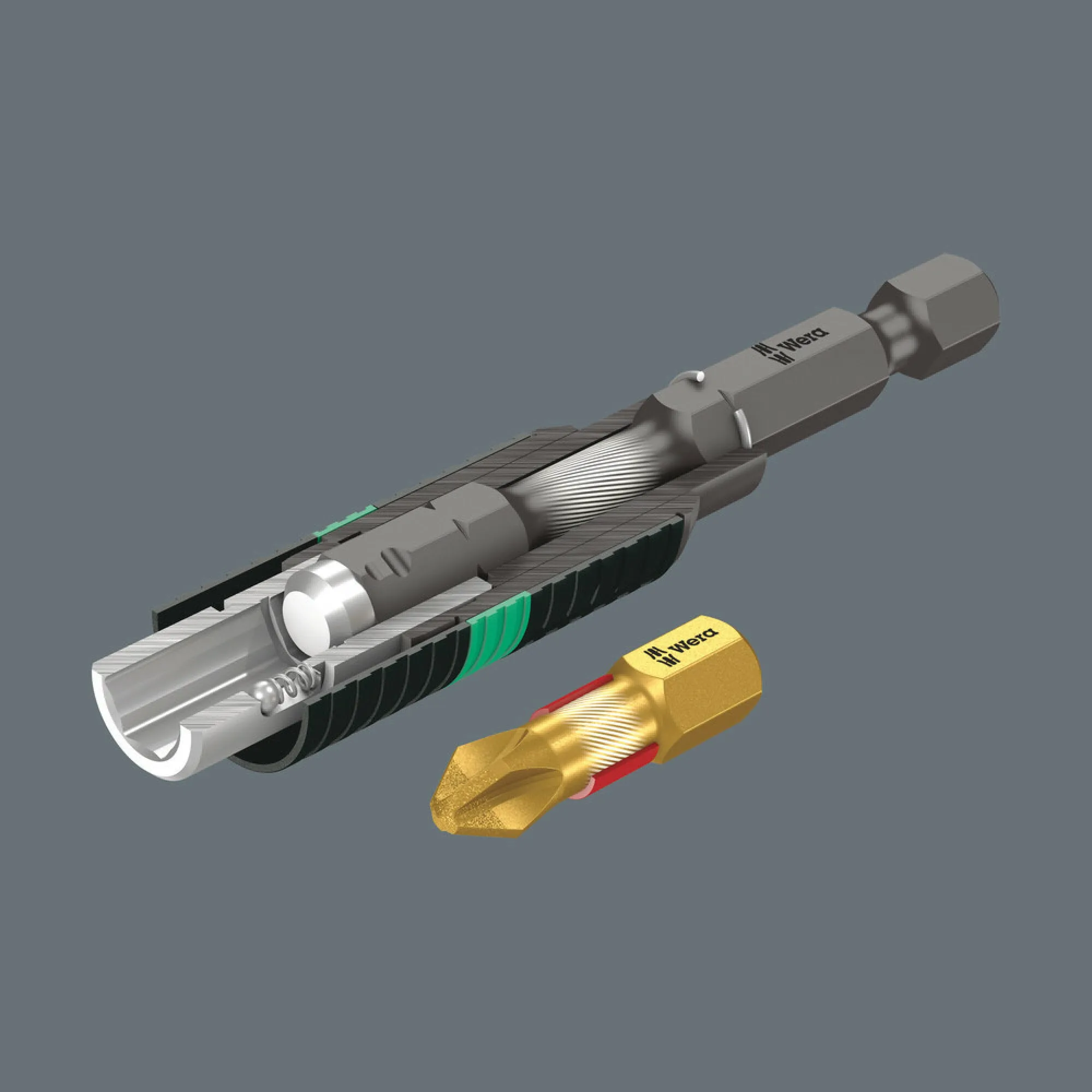 Wera 855/4 BTZ bits, PZ 2 x 50 mm