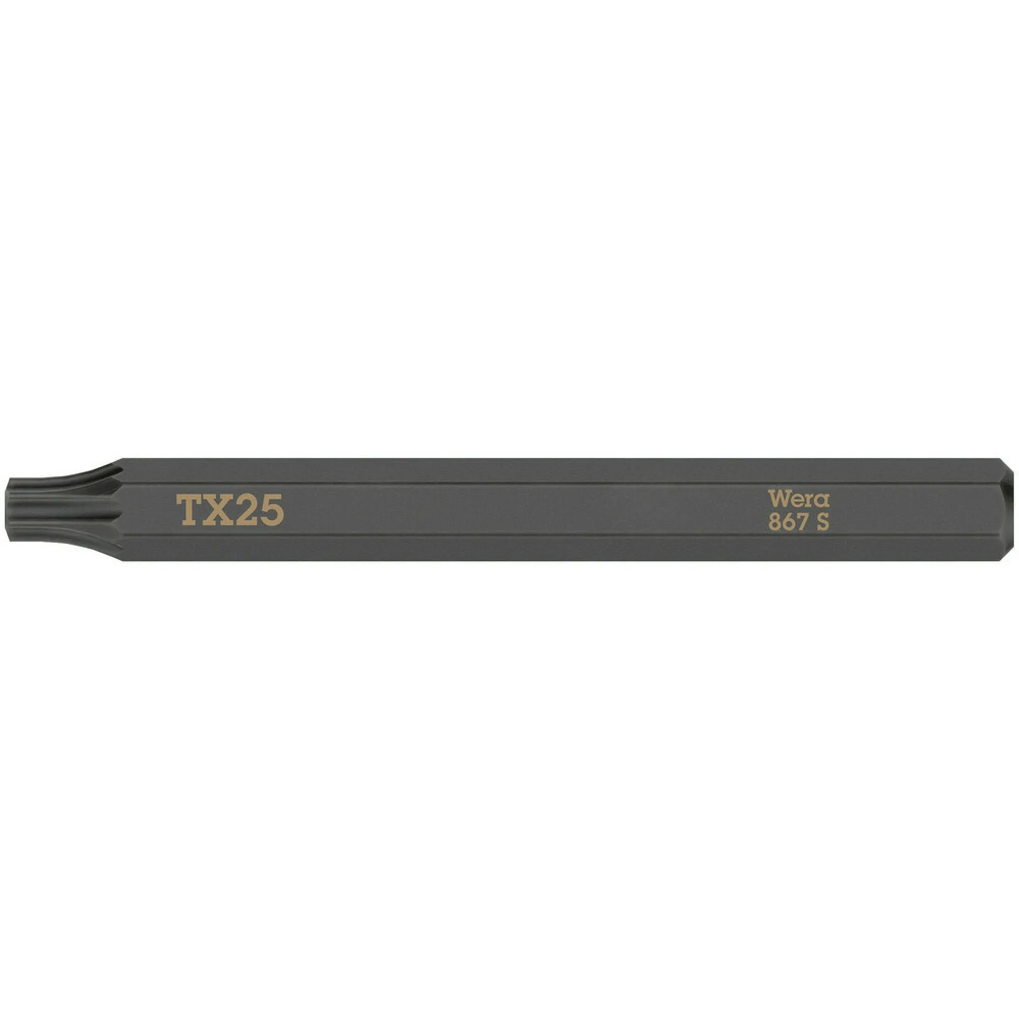 Wera 867 S TORX bits for impact screwdrivers, TX 40 x 70 mm