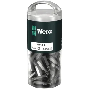 Wera 867/1 TORX DIY 100, TX 40 x 25 mm, 100 pieces