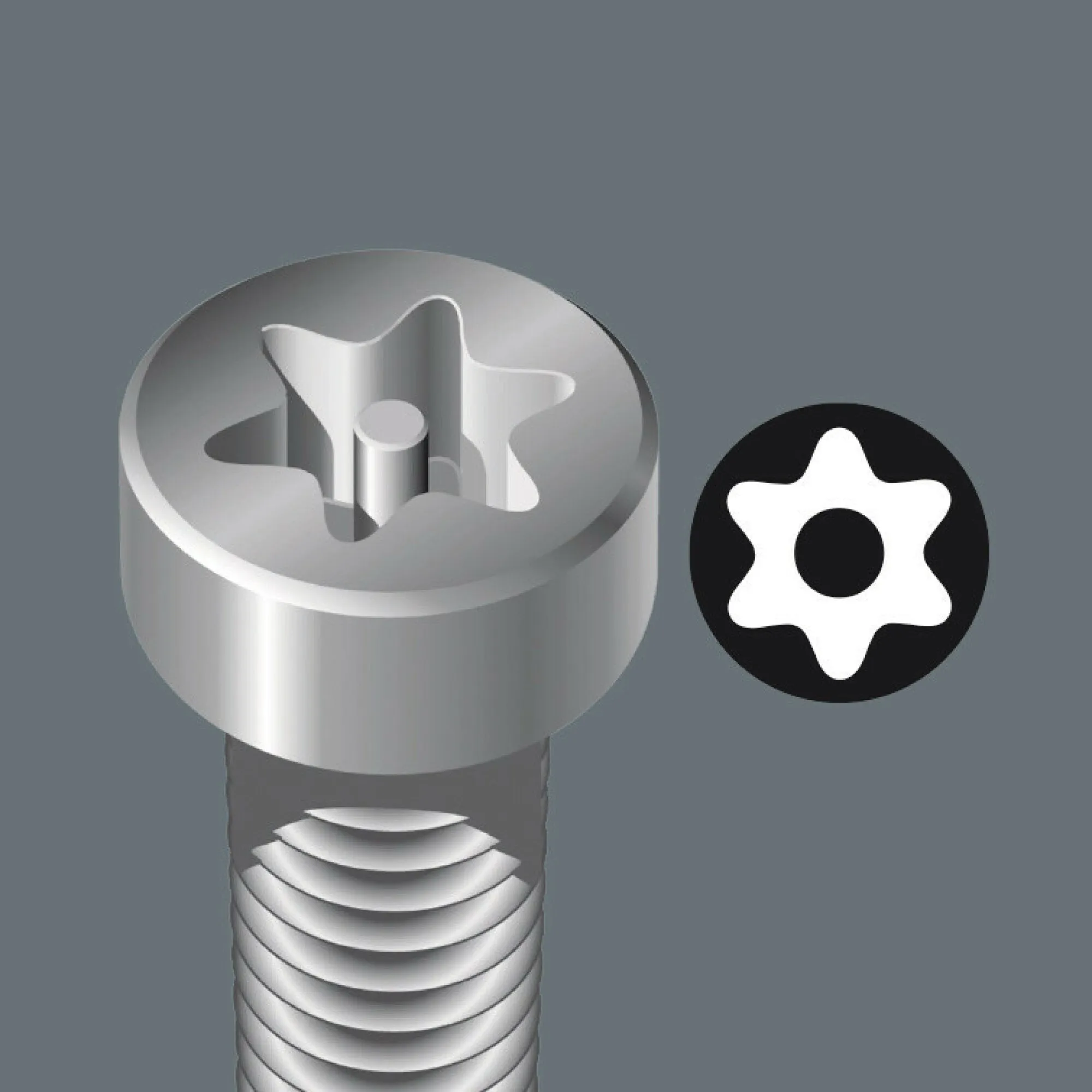 Wera 867/1 Z TORX BO bits with bore hole SB, TX 20 x 25 mm, 2 pieces