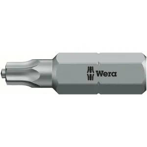 Wera 867/1 ZA TORX bits with central pin, TX 25 x 25 mm