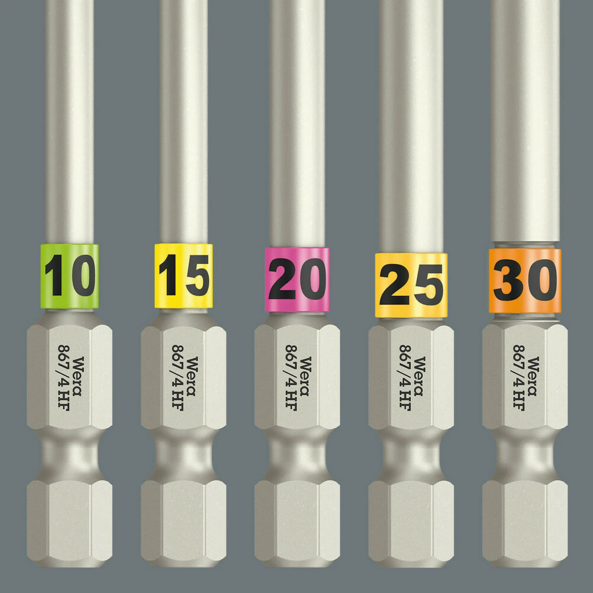 Wera 867/4 TORX HF Bits with holding function, TX 20 x 50 mm
