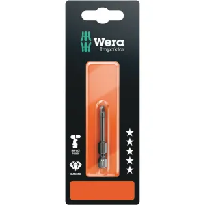 Wera 868/4 IMP DC SB Impaktor Square-Plus bits, # 3 x 50 mm