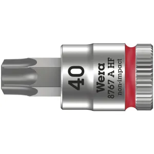 Wera 8767 A HF TORX Zyklop bit socket with holding function, 1/4" drive, TX 25 x 100 mm