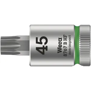 Wera 8767 B HF TORX Zyklop bit socket with holding function, 3/8" drive, TX 50 x 38.5 mm