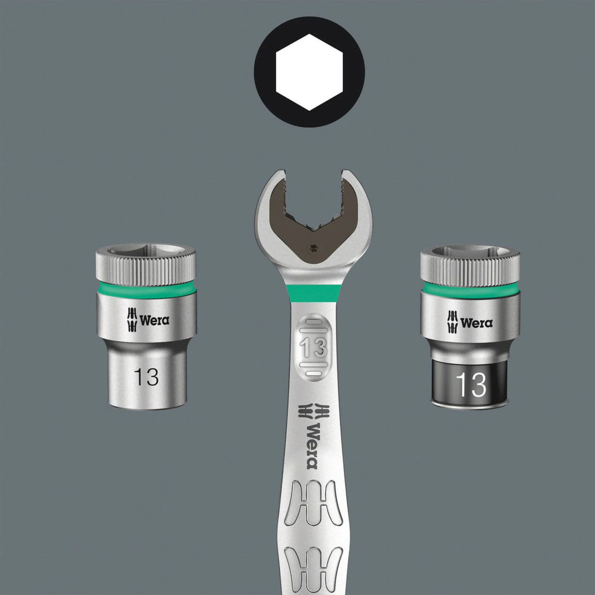 Wera 8767 B HF TORX Zyklop bit socket with holding function, 3/8" drive, TX 50 x 38.5 mm