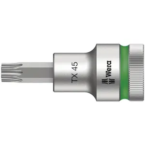 Wera 8767 C HF TORX Zyklop bit socket with 1/2" drive with holding function, TX 40 x 60 mm