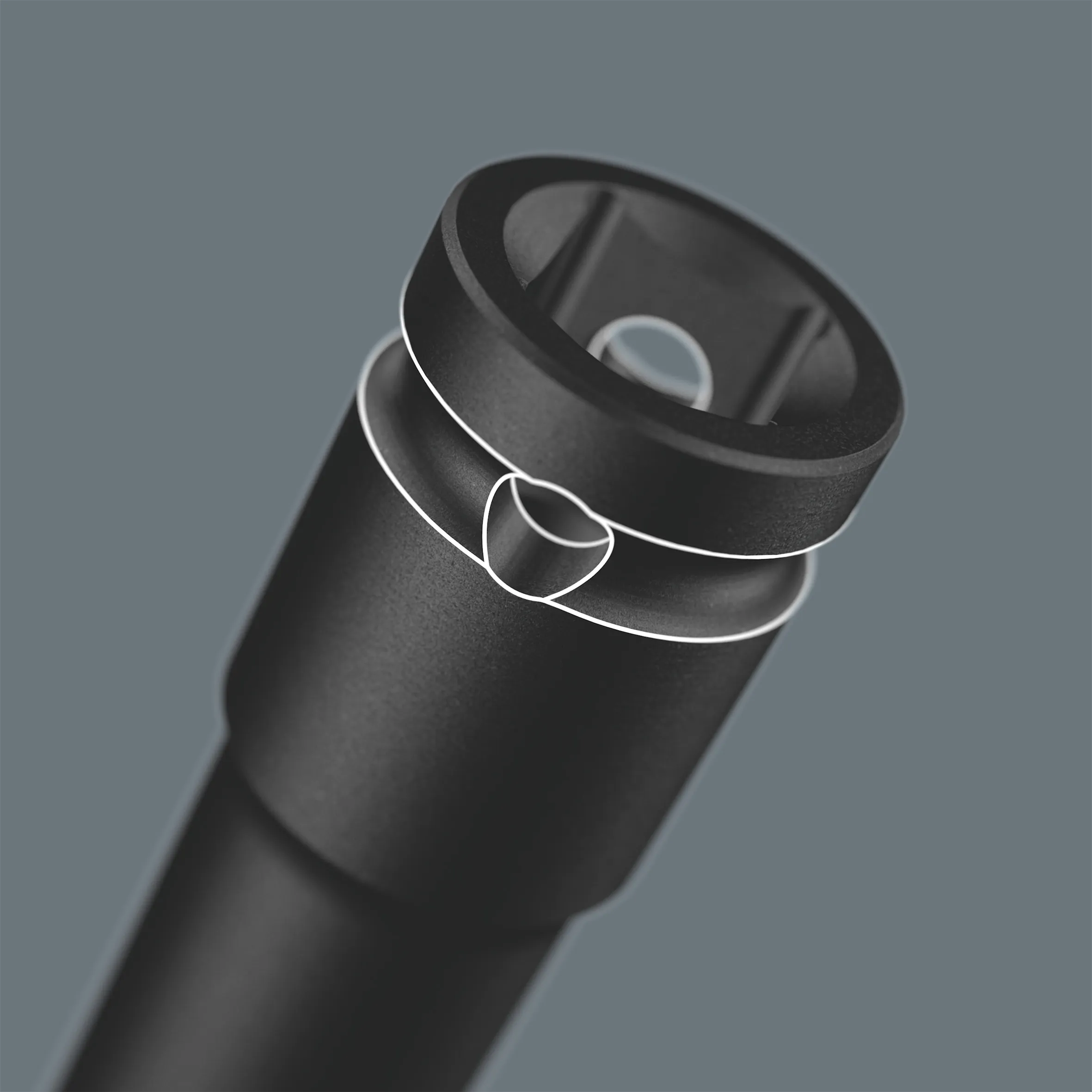Wera 8790 B Impaktor Deep Socket with 3/8" drive, 10 mm