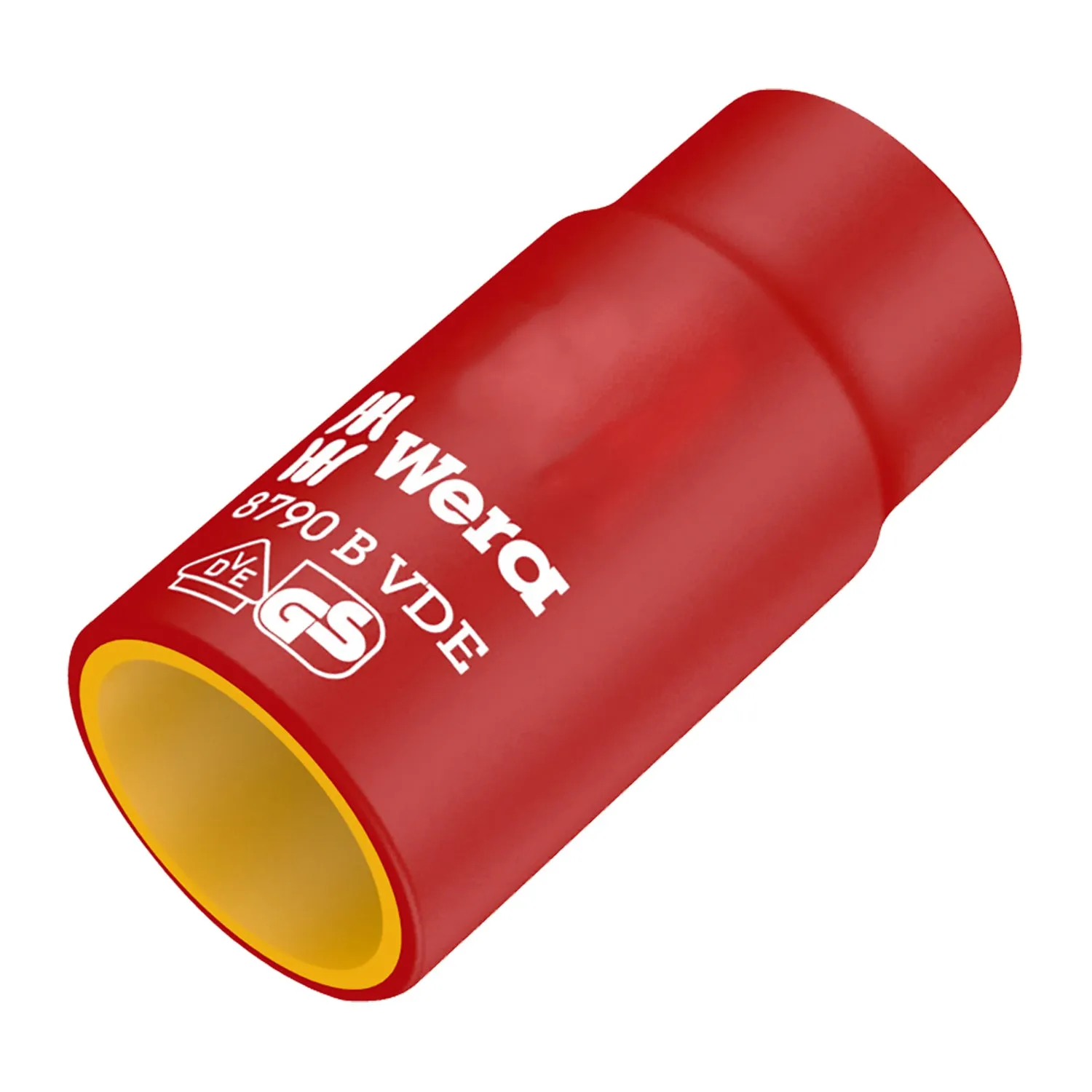Wera 8790 B VDE Zyklop 3/8" socket, insulated, 16 x 46 mm