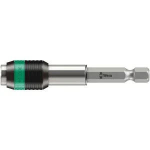 Wera 889/4/1 Rapidaptor Universal Bit Holder, 1/4" x 75 mm