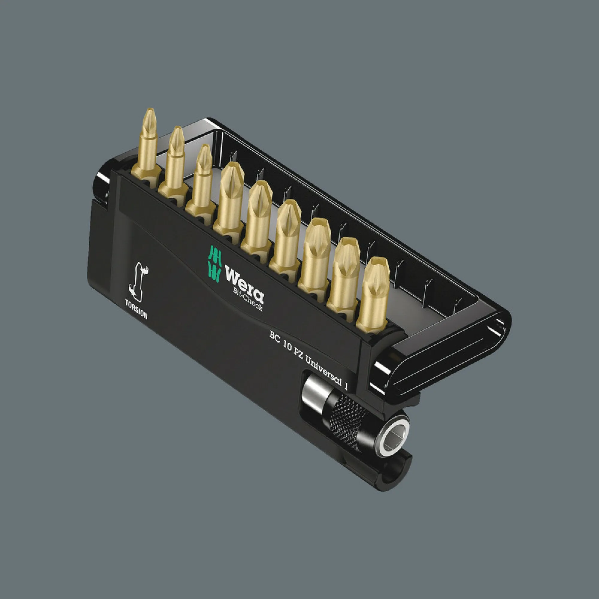 Wera Bit-Check 10 PZ Universal 1, 10 pieces
