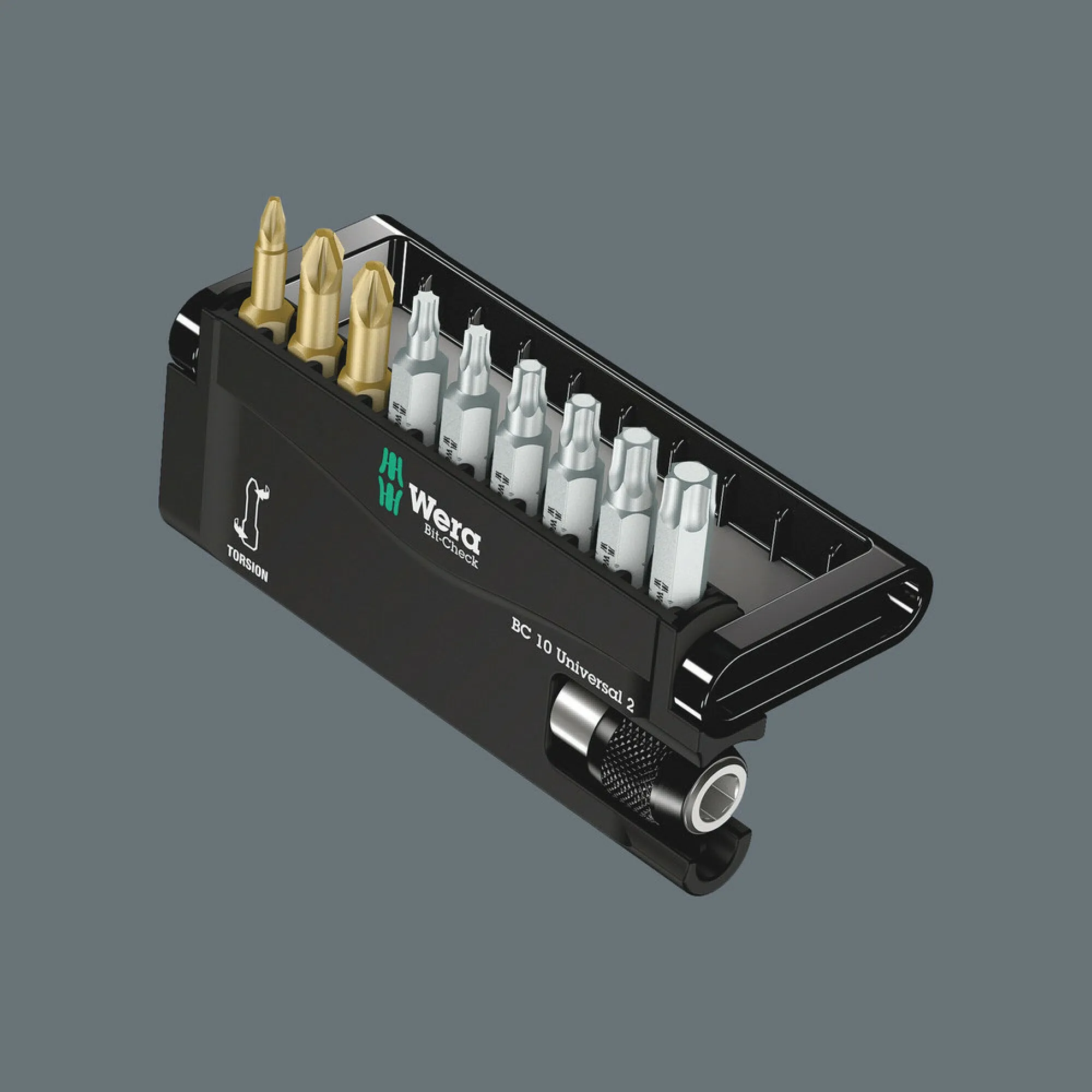 Wera Bit-Check 10 Universal 2, 10 pieces