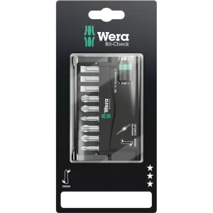 Wera Bit-Check 10 Universal 3 SB, 10 pieces