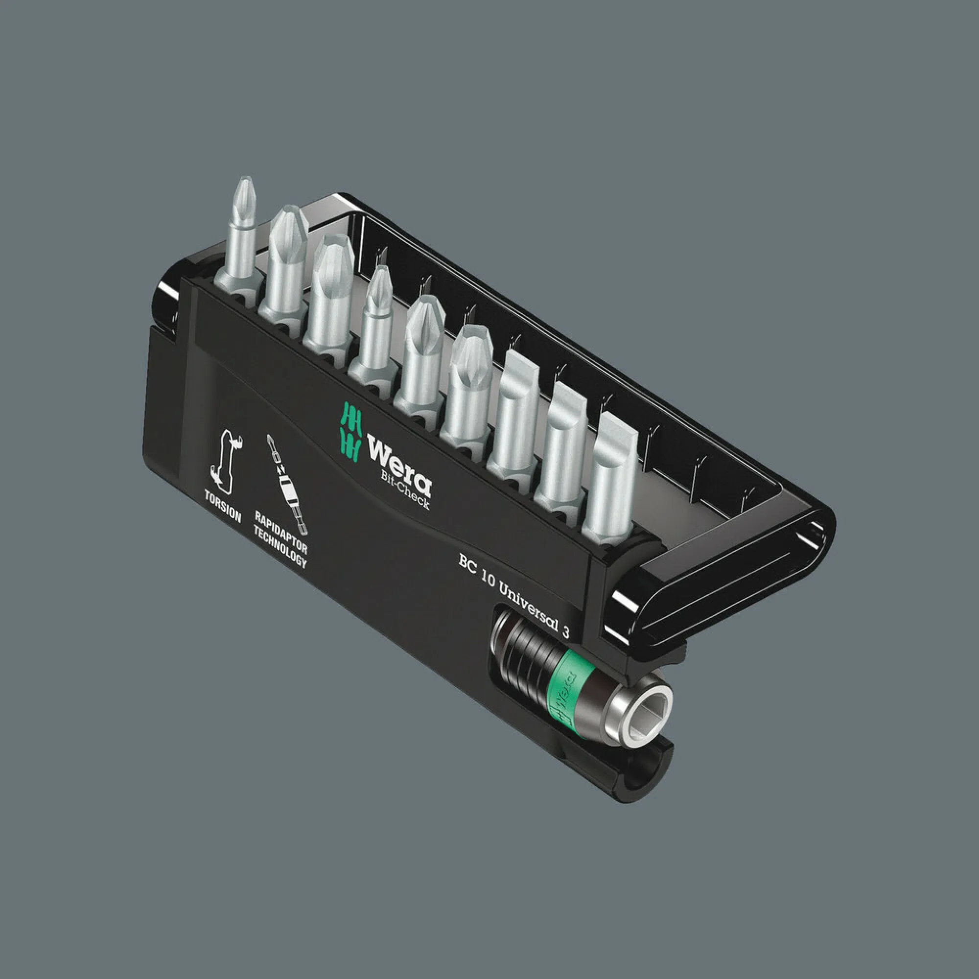 Wera Bit-Check 10 Universal 3 SB, 10 pieces