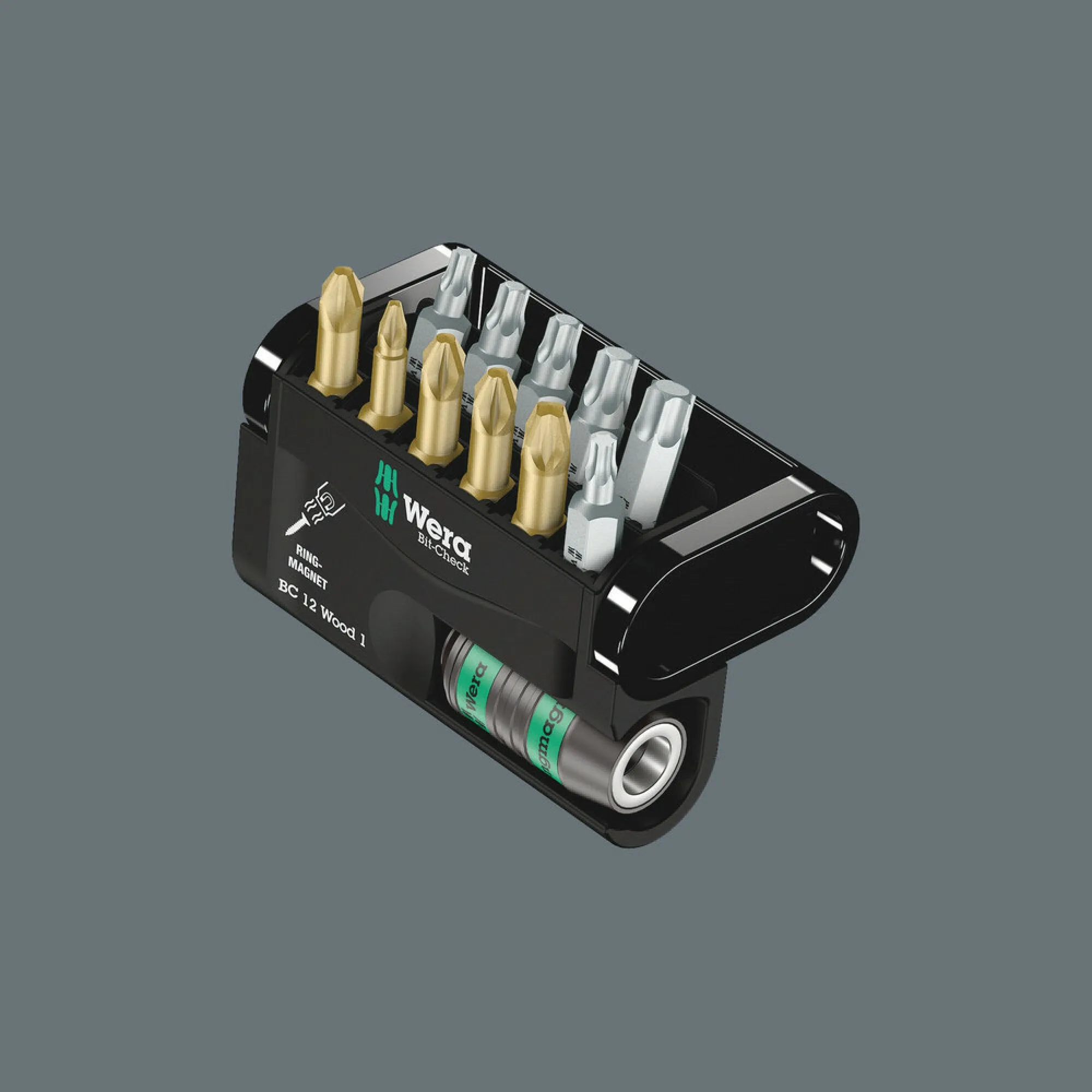 Wera Bit-Check 12 Wood 1, 12 pieces