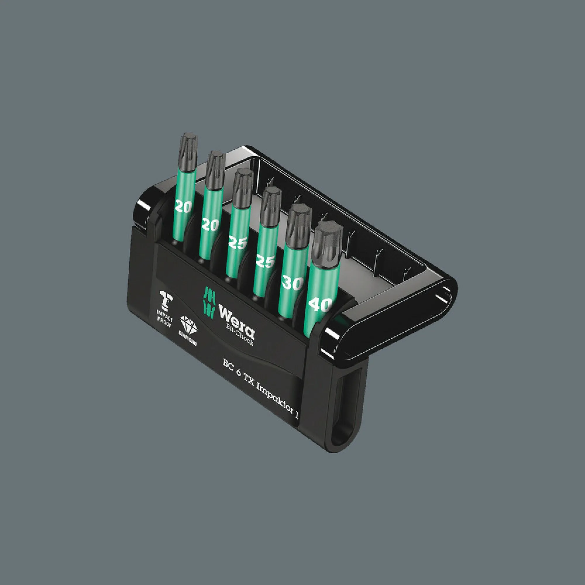 Wera Bit-Check 6 TX Impaktor 1, 6 pieces