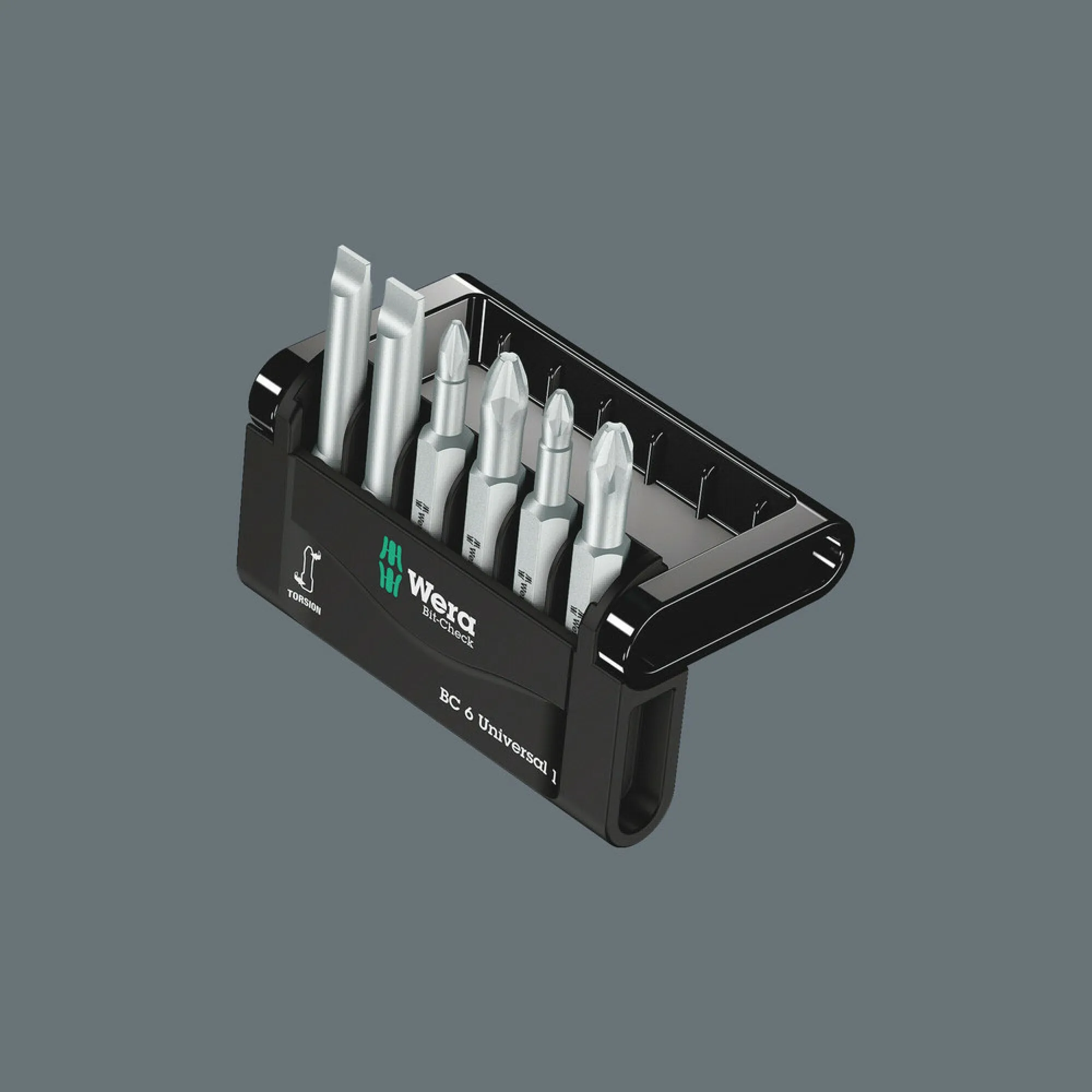 Wera Bit-Check 6 Universal 1, 6 pieces