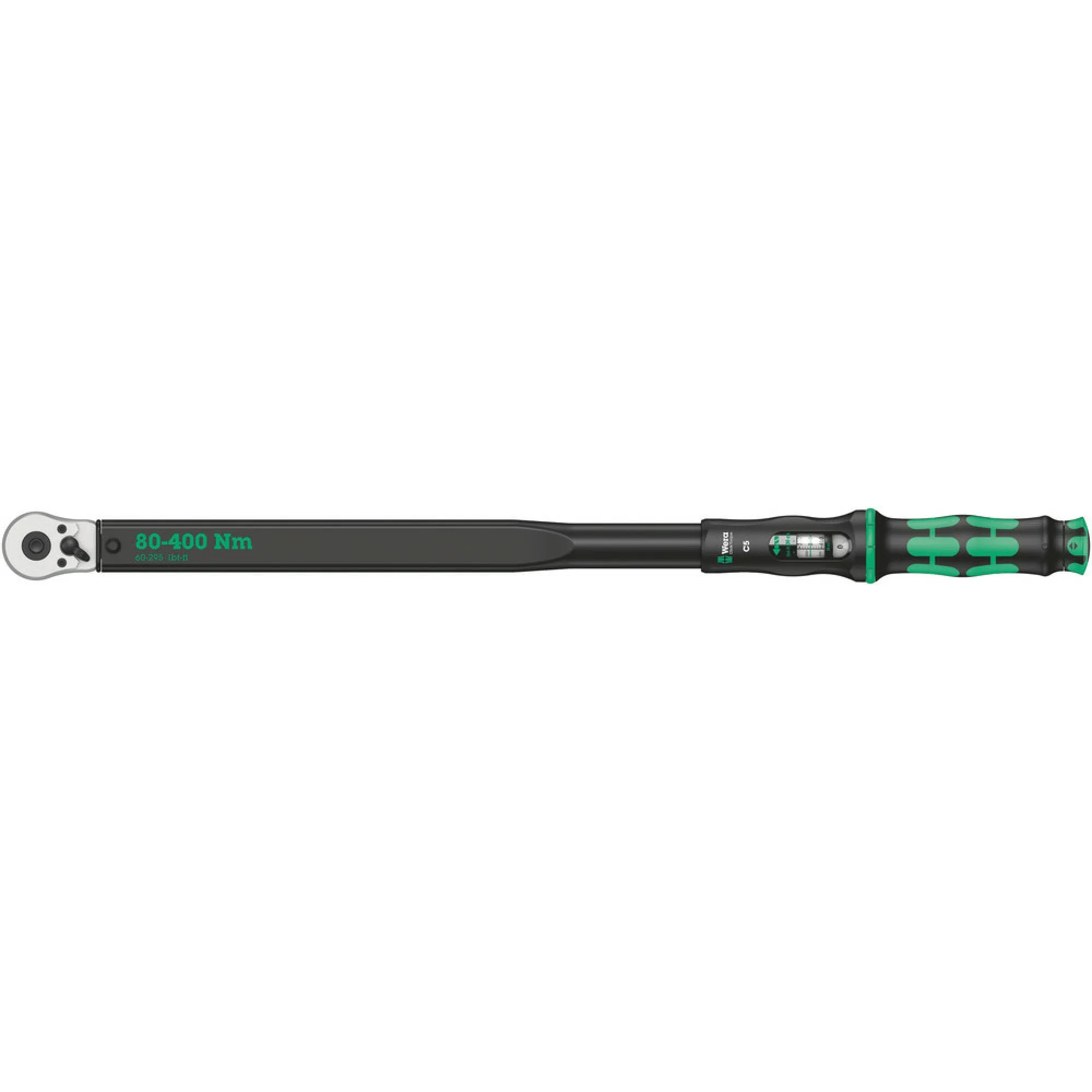Wera Click-Torque C 5 torque wrench with reversible ratchet, 80-400 Nm, 1/2" x 80-400 Nm