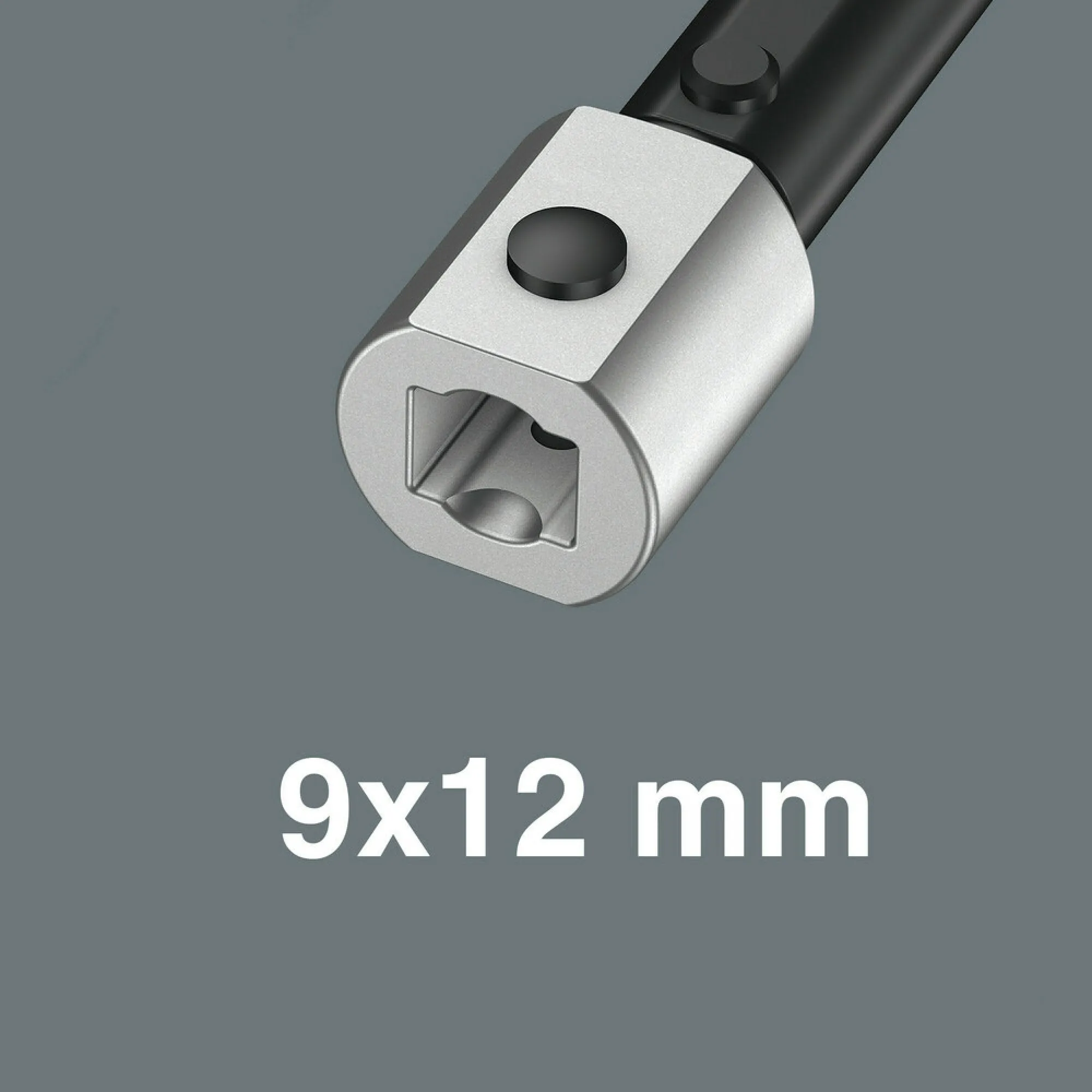 Wera Click-Torque XP 1 pre-set adjustable torque wrench for insert tools, 2.5-25 Nm, 2.5 Nm, 9x12 x 2.5 Nm x 2.5-25 Nm