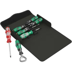 Wera Kraftform 300/7 set 4 Screwdriver set Kraftform Plus, 7 pieces