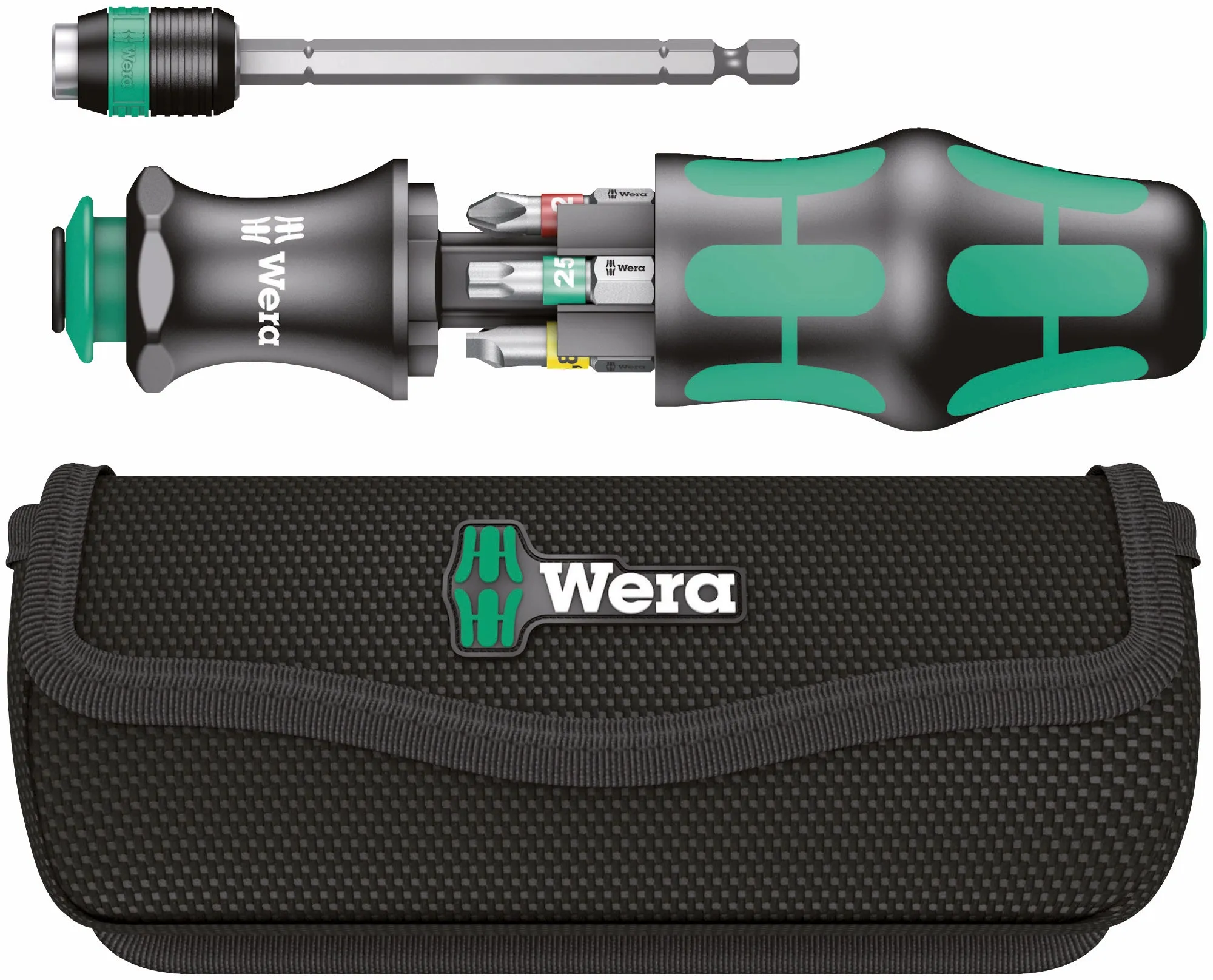 Wera Kraftform Kompakt 20 Tool Finder 1 with pouch, 7 pieces