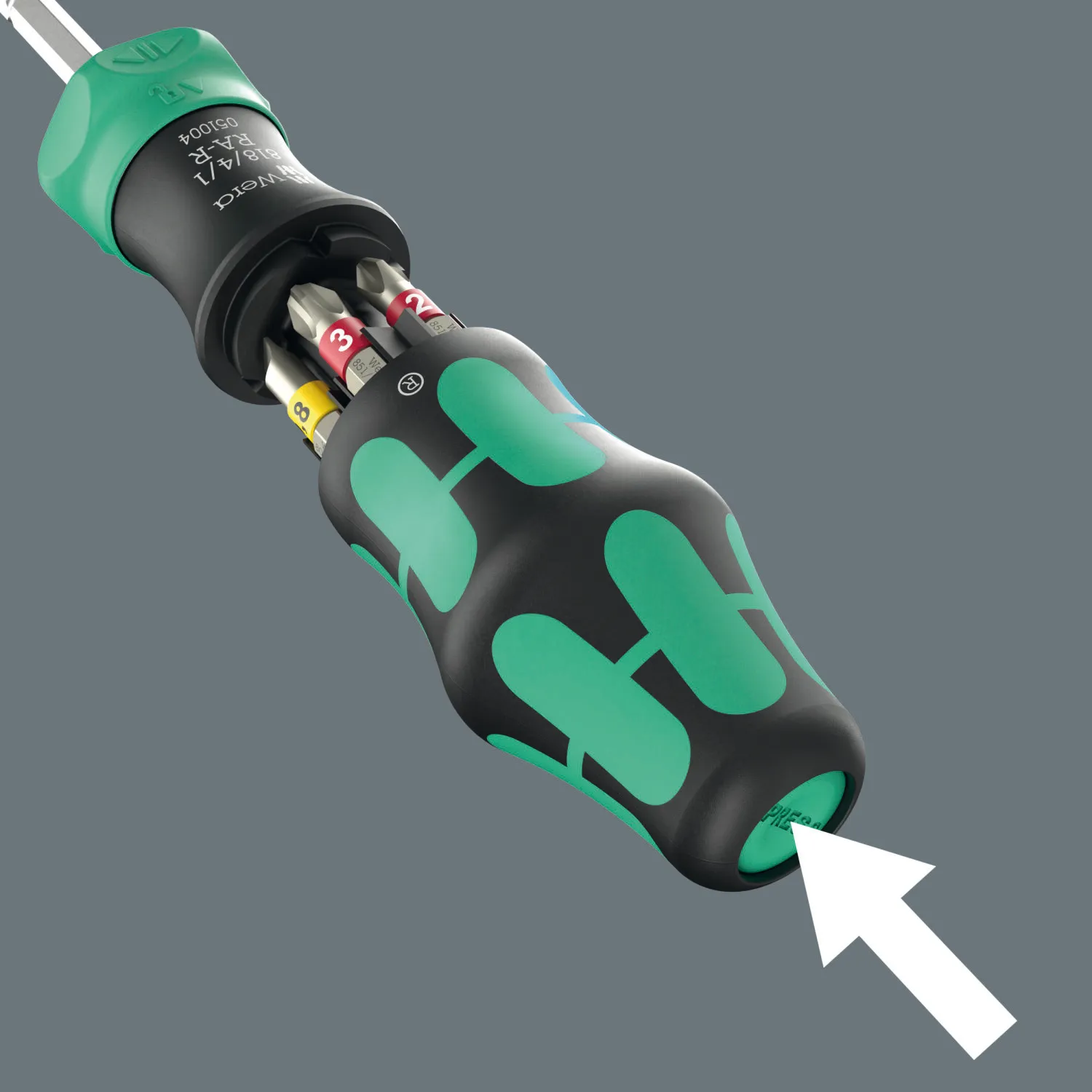 Wera Kraftform Kompakt 26 RA-R with Pouch, 6 Pc.