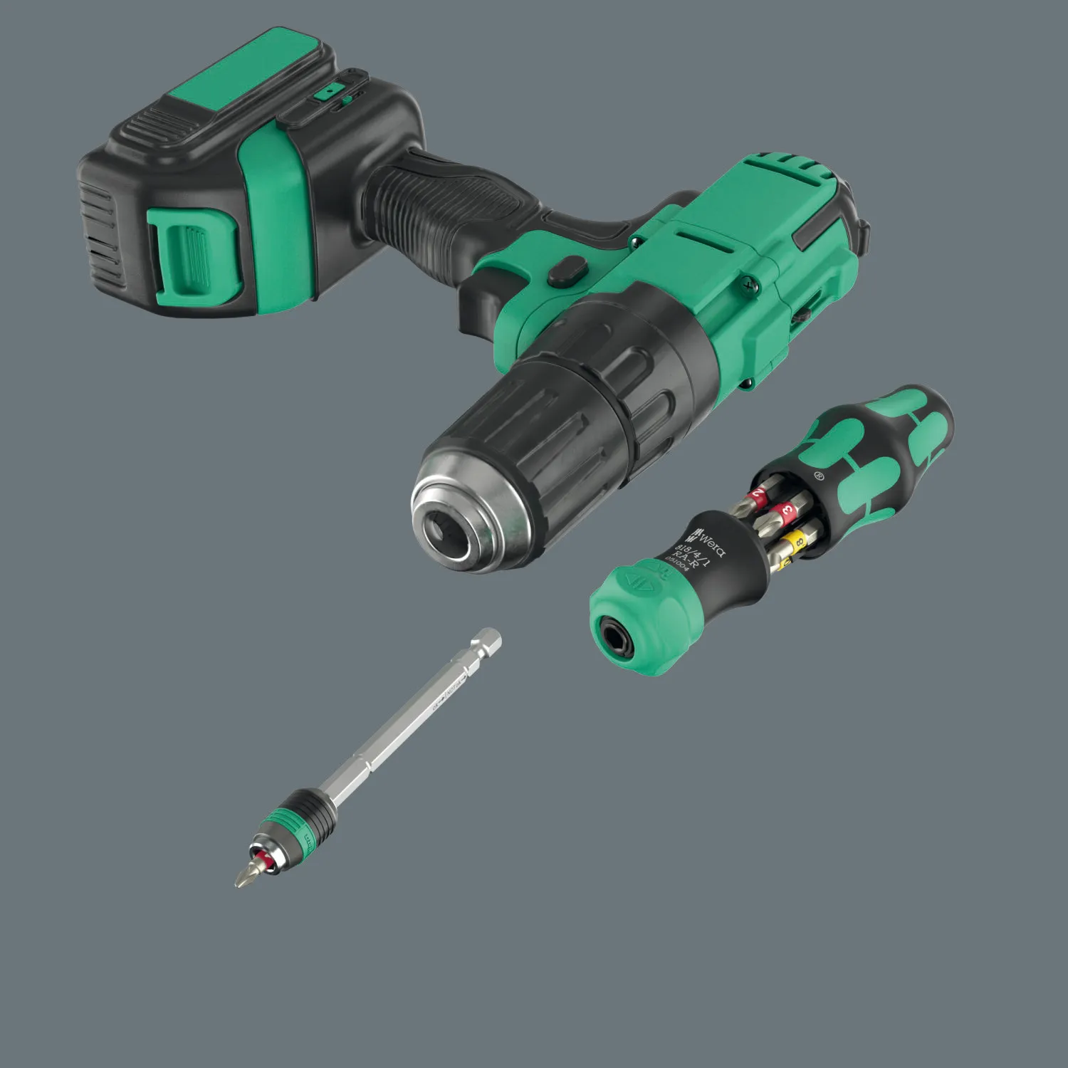 Wera Kraftform Kompakt 26 RA-R with Pouch, 6 Pc.