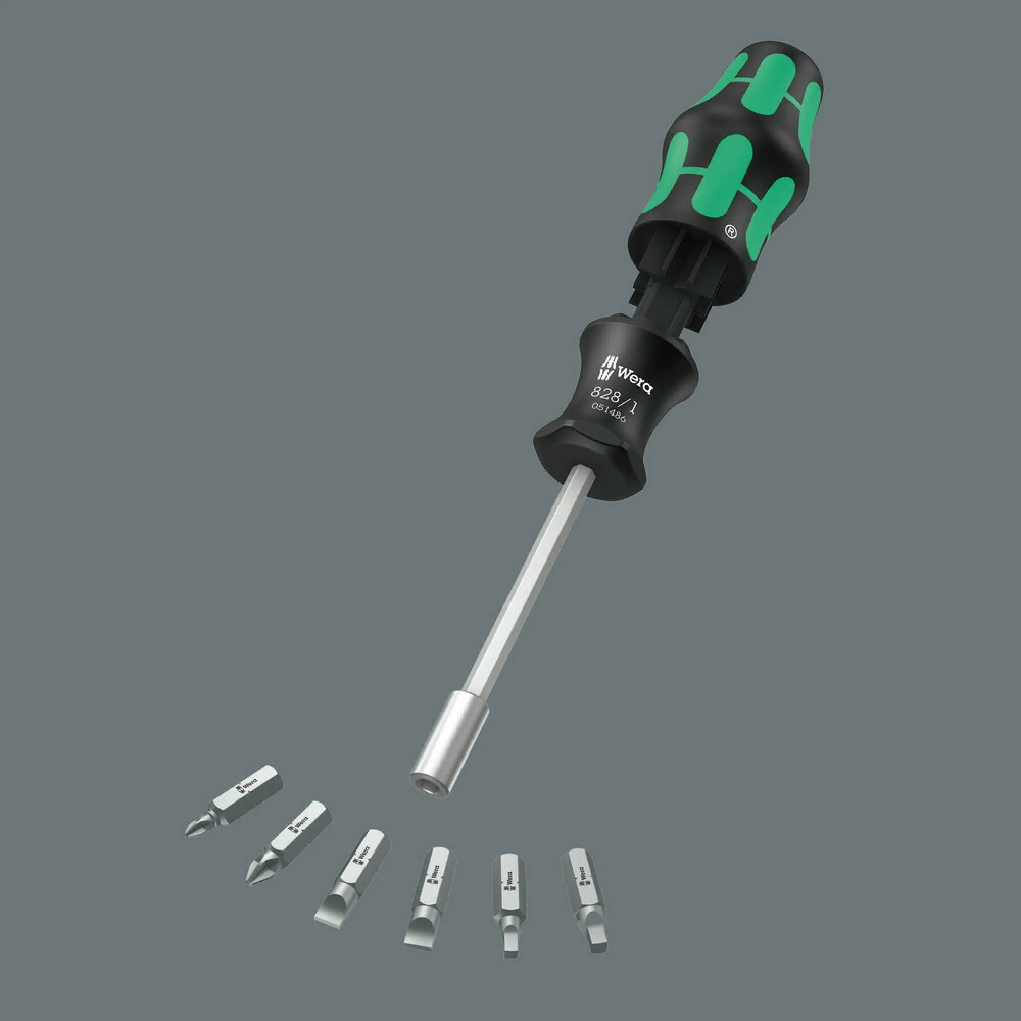Wera Kraftform Kompakt 27 Imperial Set 1, 7 pieces