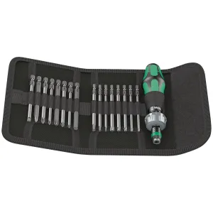 Wera Kraftform Kompakt 60 RA, 17 pieces