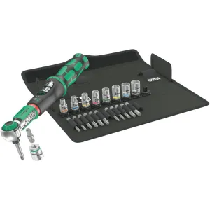 Wera Safe-Torque A 2 Set 1, 1/4" hexagonal, 2-12 Nm, 23 pieces