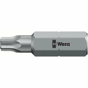 Wera 867/1 Z TORX BO bits with bore hole, TX 15 x 25 mm