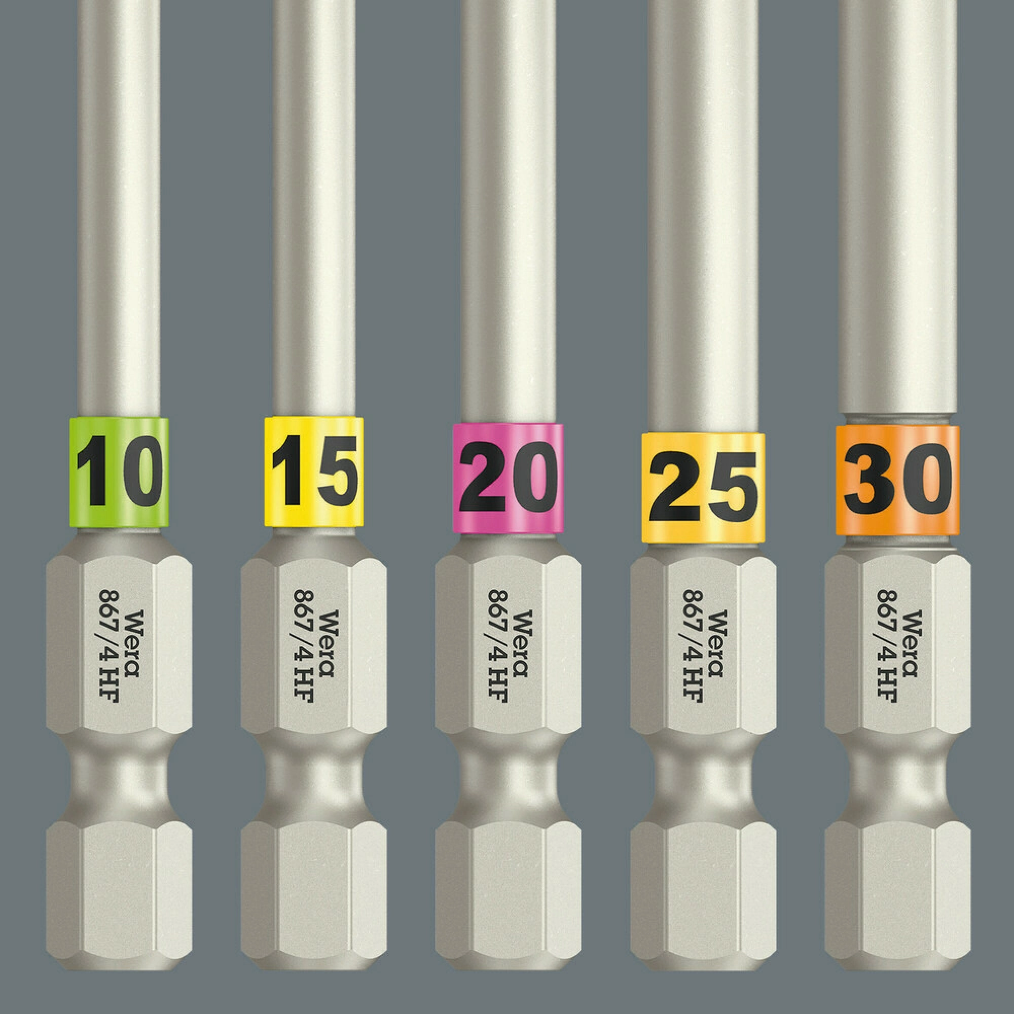 Wera 867/4 TORX HF Bits with holding function, TX 15 x 89 mm