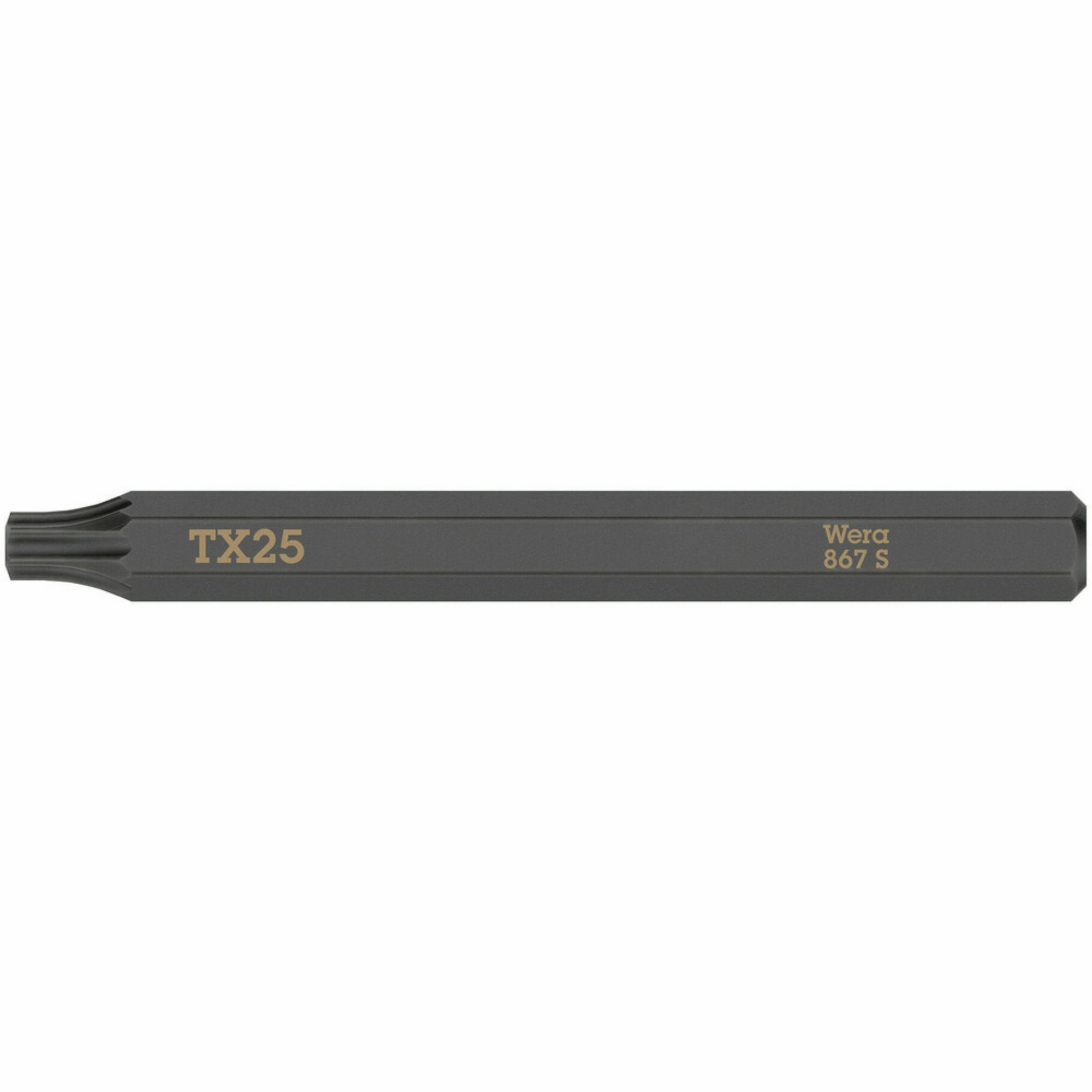 Wera 867 S TORX bits for impact screwdrivers, TX 20 x 70 mm