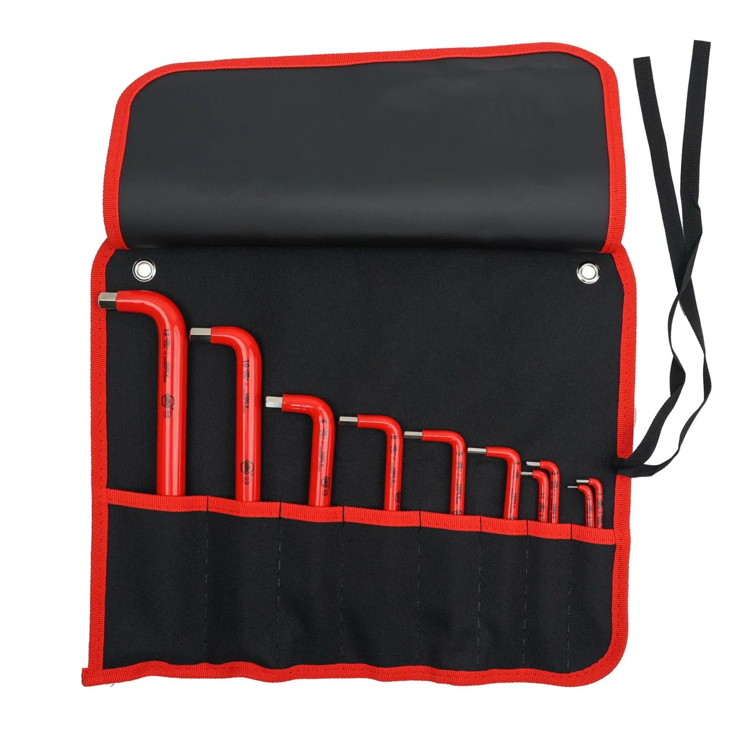 Wiha Tools 13694 Insulated Inch Hex L - Key Set, 12 Piece