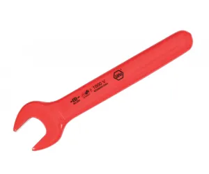 Wiha Tools 20141 Insulated Open End Wrench, 11/16 Inch x 6.5 Inch, 15 Angle
