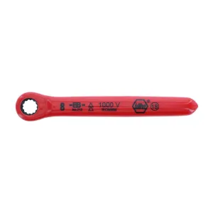 Wiha Tools 21208 Insulated Ratchet Wrench 8 mm