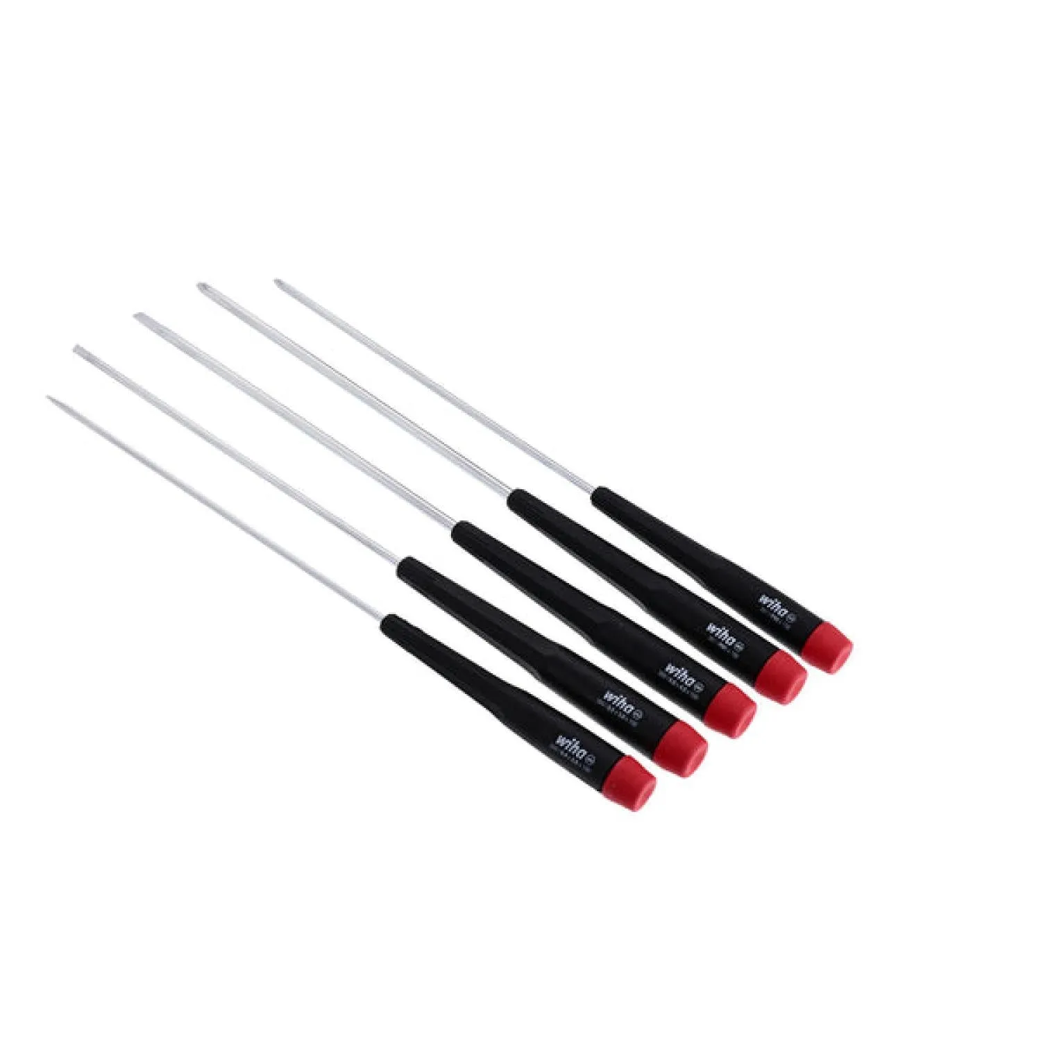 Wiha Tools 26192 Precision Long Slotted/Phillips Screwdrivers Set, 5 Pc.